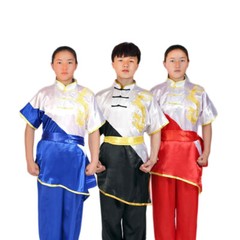 Kung Fu Tai Chi Uniform Martial Arts Suit Changquan Clothes Dragon Embroidery