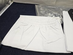 World Taekwondo Size 4 180cm Uniform White V White Belt Sporting Good