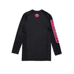 Shoyoroll Crimson Competitor Rash Guard LS & Training Fitted Shorts Grappler Set