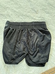 Anthem Athletics Fighting Training Shorts-Black Gray-String Tie-Men’s Large NWOT