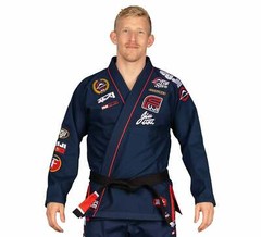 Fuji Suparaito Lightweight Mens Brazilian Jiu-Jitsu BJJ Gi XTR Edition Navy Blue