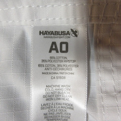 Hayabusa Keikogi Pants A0 Mens MMA BJJ Straight Leg Drawstring Measures 36×27.5