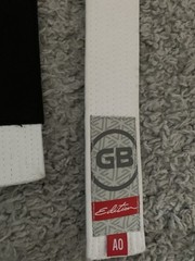 GRACIE BARRA Equipe GB STORM Jiu Jitsu For Everyone Gi White Adult Size A1