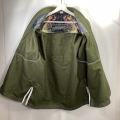 Jiu Jitsu Gi Size A2 Olive Green Biblical Scene Genesis 32 Brazil USA Japan Flag