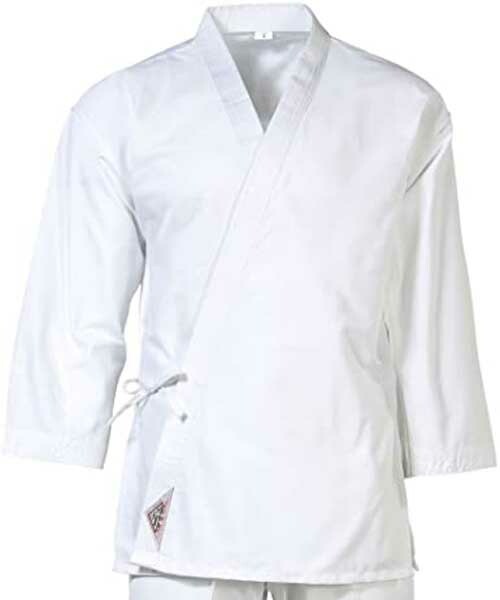 Tiger Claw 7.5 oz White Student Karate Uniform (White, Size 0000 (30/35 lbs)