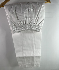 Taekwondo Karate Martial Arts Kid Youth Size 2 White Pants Shirt Set with Belt