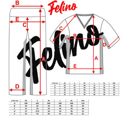 Felino 2 Piece Sublimated Kick Boxing Muay Thigh Mixed Martial Arts Uniform Set