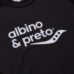 Albino and Preto X SAUCONY Rash Guard LS & Short (Set) Bjj No Gi Uniform