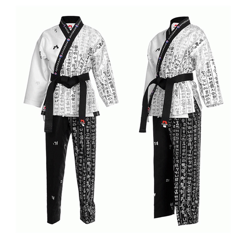 New Taekwondo Uniform Dobok Gi Hangul Dobok TKD Hapkido Demo Team WTF Approved