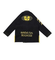 „Black & Gold Shoyoroll Wu Tang Batch#103 Brand BJJ Gi 450 GSM with Bags”