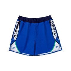 Albino and Preto RNG Comp (Blue) Rash Guard SS Training Short (SET) No Gi Kimono