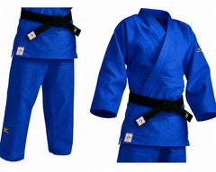 Mizuno Yusho IJF Approved Blue Judo Gi Uniform Jacket & Pants Set New Japan