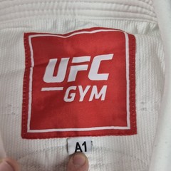 UFC GYM Gi Set Size A1 White Premium Edition Brazilian Jiu Jitsu BJJ Jacket Pant