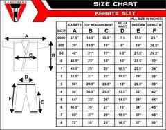 NEW Black/White Karate Uniform, Gi 7 oz Adult Kids w/White belt Tae Kwon Do