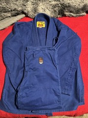 Fuji GI Gear Kimono Size 4– BJJ Gi Blue Top and bottom