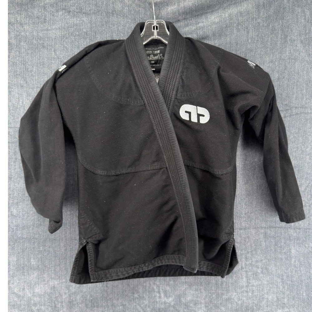 Moya Brand Co Jiu Jitsu Gi Kids K4 025 Black Cotton Pearl Weave 5 Points Patch