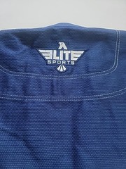 Elite Sports BJJ Gi Jacket Top Only Blue A2H Husky New With Tags