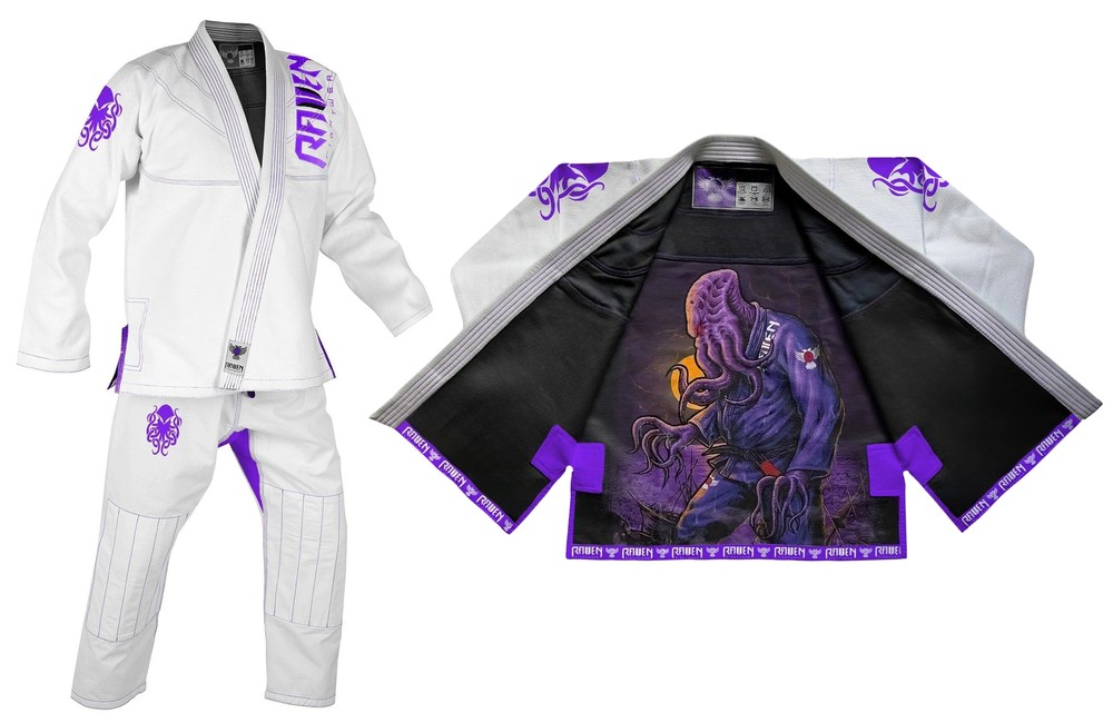 Raven Fightwear Men’s BJJ Horror Cthulhu Brazilian Jiu Jitsu Uniform Premium BJ