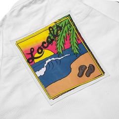 Albino & Preto x Locals BJJ GI Brazilian Kimono MMA A&P Jiu Jitsu Uniform Gear