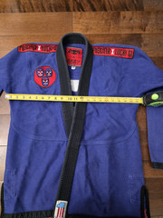 LUCKY Gi – PUSCIFER Jiu jitsu BJJ Kimono, Size A0 Fits like A1. Vintage RARE!