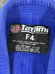 Tatami Fightwear Unisex Nova BJJ Full Gi F4 Size Blue