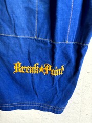 Break Point Brazilian Jiu-Jitsu Gi Pants Men’s 38 Blue Embroidered Drawstring