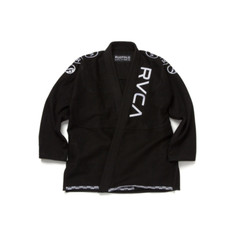 Men’s Shoyoroll BJJ Kimono Batch RVCA x Roots GI 450 GSM Uniform Black With Bag