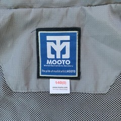 Mooto Official Taekwondo Sports Hooded Martial Arts MMA Wind Breaker Sz 140/0