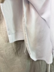 Adidas Taekwondo Dobok Gi Jacket Mens 3XL White Tiger WTF Uniform Top Korea
