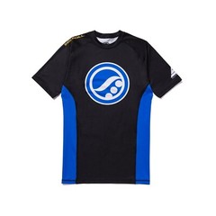 Shoyoroll Competitor 21.Blue Rash Guard SS & Training Fitted Shorts No-Gi Gear