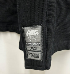 Venum Contender Brazilian Jiu-Jitsu Gi – Black Size A3 Top