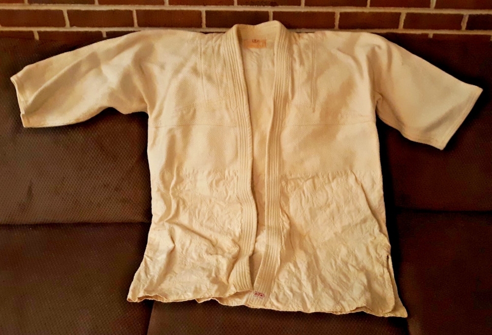 VTG 1960s HSK Japanese Judo Gi Uniform Green Belt Martial Arts Karate Japan