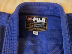 Fuji Blue Jiu Jitsu Gi Set A2H Pants Top Belt Clean Set