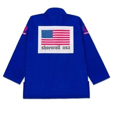 Shoyoroll Blue Jiu Jitsu Uniform Batch 151 24 Americana Kimono BJJ 450 GSM