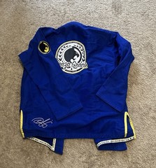 Renzo Gracie Competitor Comp Gear Men’s A3 – Jiu Jitsu BJJ Kimono Gi Top Blue