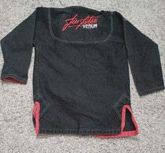 Venum Gi Jacket Only Black Challenger Series Size C2 Brazilian Jiu Jitsu Kimono