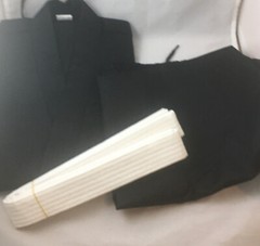 Tiger Claw TC 2000 Student Martial Arts Uniform Black White Belt Sz 000