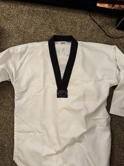 AAMA White Karate Gi 🥋 SiZe 3 Taekwondo ASIAN SUN LOGO