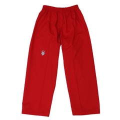 New Black Red Uniform Pants Dobok Gi Elastic Waist Taekwondo Karate Judo WTF KTF