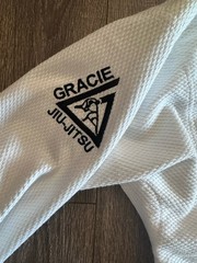NWT Gracie Brand Jiu-Jitsu Official Gi Top Only Uniform Adult 3/160 JACKET ONLY