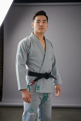 BJJ Gi Men’s Brazilian Jiu Jitsu Kimono White Black Blue Grey Premium Adult UK