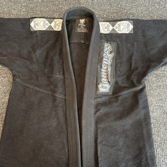Gameness Professional Fightwear Gi Ghi Size A2 Black (slight fade) Heavyweight