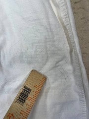 Fuji Suparaito Kimono Pants Only A3 White GI MMA Karate Belted