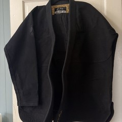 Valiant GI Gold A4 Martial Arts Outfit Black XL ( Pre Owned )
