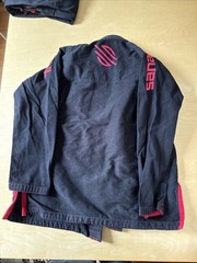 Sanabul A1 Adult Black Red Jiu Jitsu Set Gi BJJ Jacket Kimono And Pants