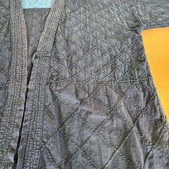 Japanese Kendo Gi Jacket Kozuchi Showa Retro Navy Sashiko Practice Wear