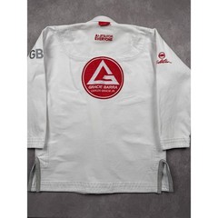 Gracie Barra Equipe GB Edition BJJ Gi Kimono Top Jacket White Adult A1 Jiu Jitsu