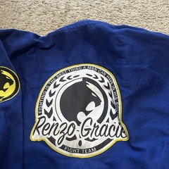 Renzo Gracie Competitor Comp Gear Men’s A3 – Jiu Jitsu BJJ Kimono Gi Top Blue