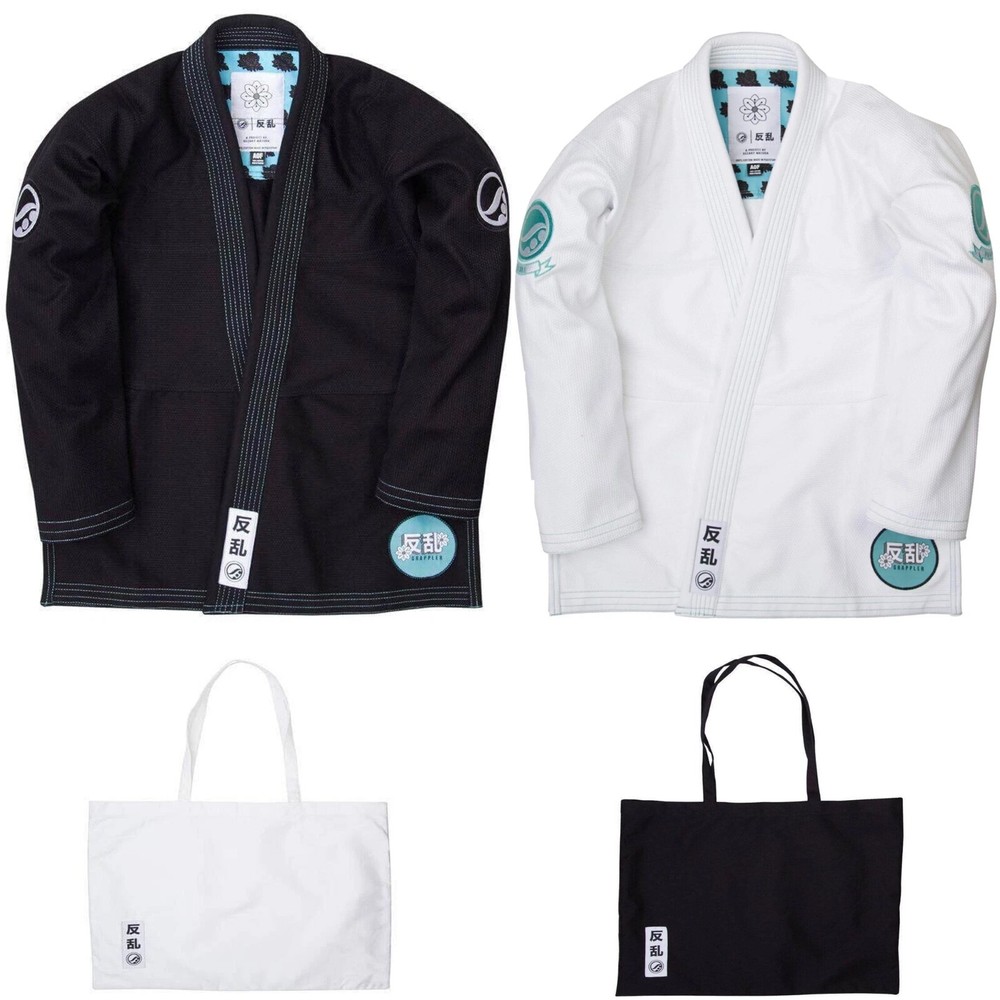 MEN’S SHOYOROLL BJJ BATCH # 72 REBEL GRAPPLER GI KIMONO UNIFORM JIU JITSU BLACK