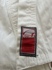 GTMA White Martial Arts Jacket | 3/160cm
